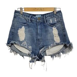 Mumu Blue Jean Shorts 28